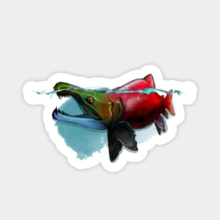 Bad Sockeye Sticker